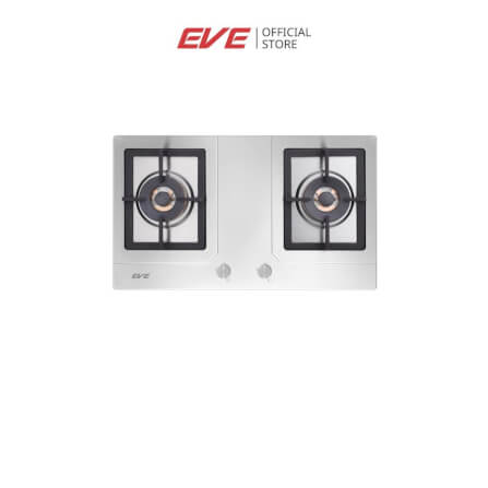 เตาแก๊สฝัง 4 หัว ฐานกระจกนิรภัย EVE HB76-2TRDFD/MSI 76 ซม. สีเงินสแตนเลส_6